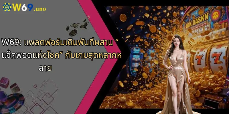 แจ๊คพอตแห่งโชค: สำรวจโลกแห่งการเดิมพันพร้อมโอกาสทองจาก W69 2 W69: แพลตฟอร์มเดิมพันที่ผสาน “แจ๊คพอตแห่งโชค” กับเกมสุดหลากหลาย