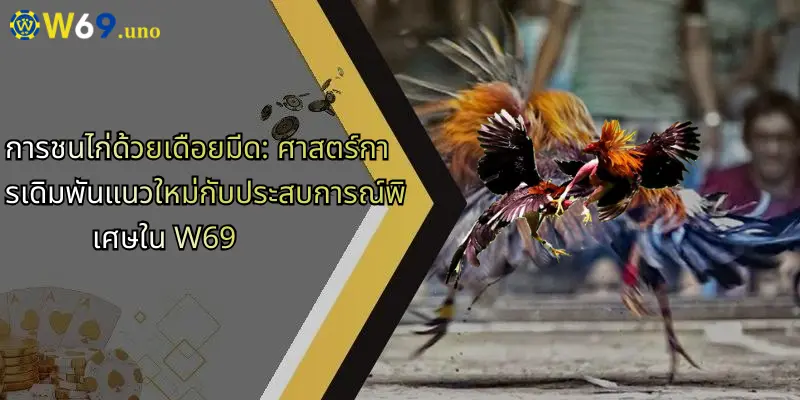 การชนไก่ด้วยเดือยมีด: ศาสตร์การเดิมพันแนวใหม่กับประสบการณ์พิเศษใน W69 1 การชนไก่ด้วยเดือยมีด: ศาสตร์การเดิมพันแนวใหม่กับประสบการณ์พิเศษใน W69