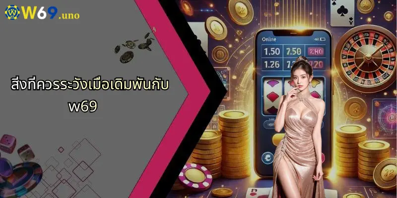 W69 36 สิ่งที่ควรระวังเมื่อเดิมพันกับ w69