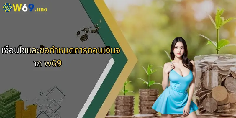 ถอนเงินจาก W69: คู่มือฉบับสมบูรณ์สำหรับการทำธุรกรรมอย่างมืออาชีพ 3 เงื่อนไขและข้อกำหนดการถอนเงินจาก w69