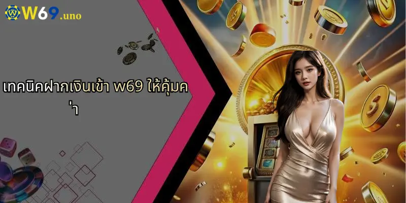 ฝากเงินเข้า W69: ขั้นตอนง่ายๆ สำหรับเดิมพันออนไลน์ทันใจ 4 เทคนิคฝากเงินเข้า w69 ให้คุ้มค่า